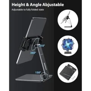 Maxonar Soporte para iPad de aleación de aluminio_3