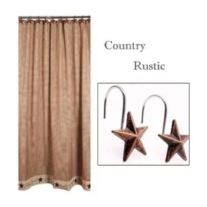 CHICTIE Star Ganchos para cortina de ducha juego de 12_2