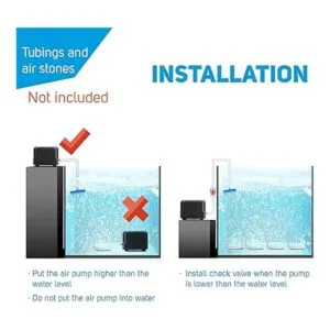 PONDFORSE Bomba de aire silenciosa 475GPH 30LMIN 20W 4_2
