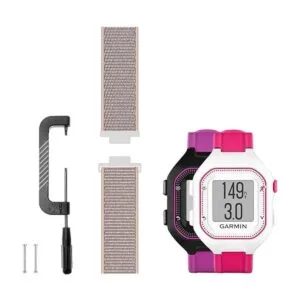 Leiou Correa de nailon tejida compatible con Garmin_4