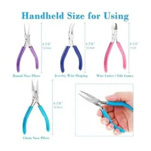 Shynek Alicates de joyería kit de herramientas para