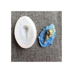 ResinPro Juego de 2 moldes de resina de silicona con