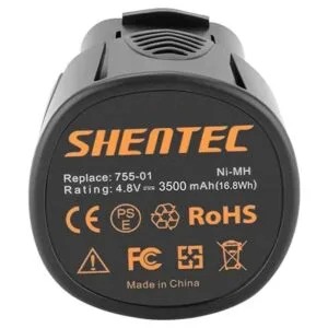 Shentec 500075501 Dremel Batería de repuesto para Dremel