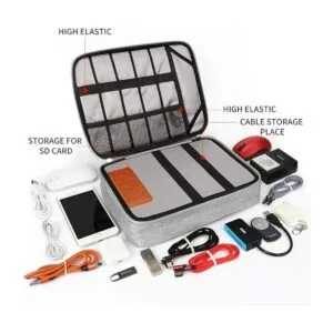 HOLIMET Bolsa organizadora de cables bolsa de accesorios