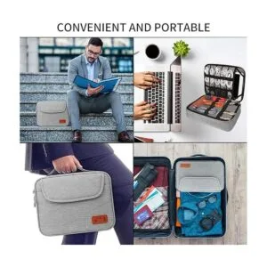 HOLIMET Bolsa organizadora de cables bolsa de accesorios