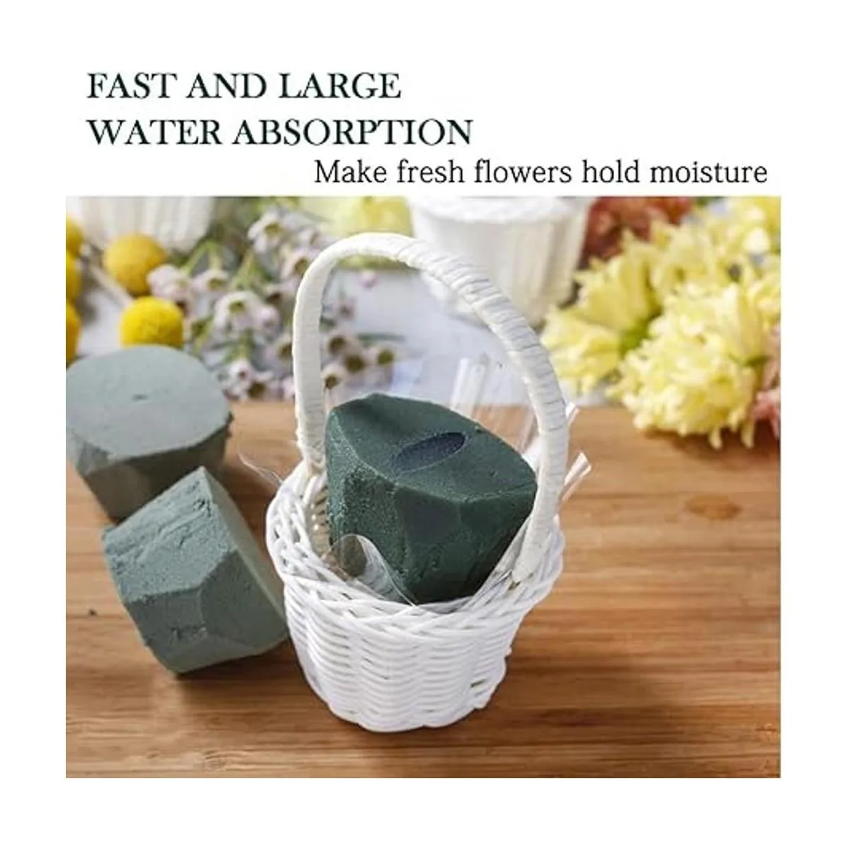 SupKing Espuma floral pequeña 8 piezas de espuma_4