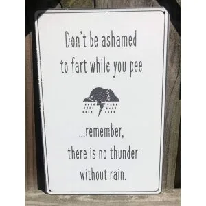 Divertido cartel de hojalata con texto en inglés_3