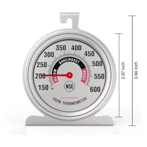 Termómetro grande de horno de 3.5 pulgadas con colgador_2