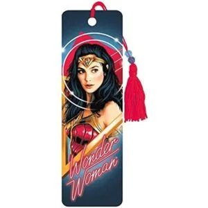 Juego de marcapáginas de Wonder Woman con lápiz_3