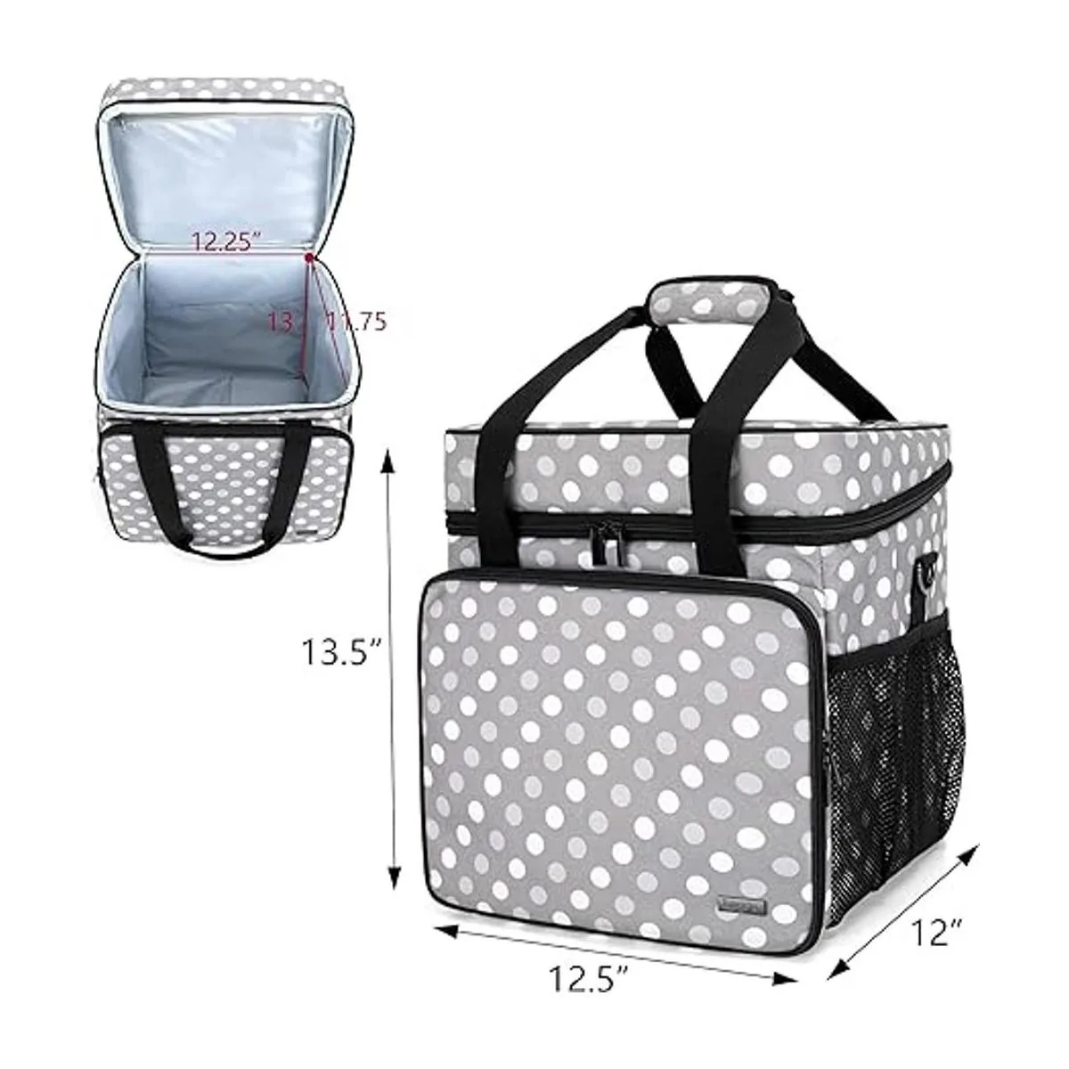 Luxja Bolsa con ruedas para álbumes de recortes bolsa_6