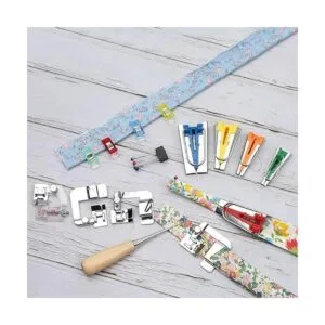 Kit de herramientas de cinta de bies con instrucciones_3