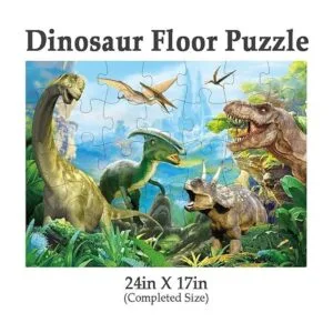 Rompecabezas de dinosaurio para niños de 3 a 5 años 4 a 8_2