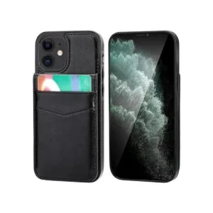 KIHUWEY Funda compatible con iPhone 12 Mini con soporte_3