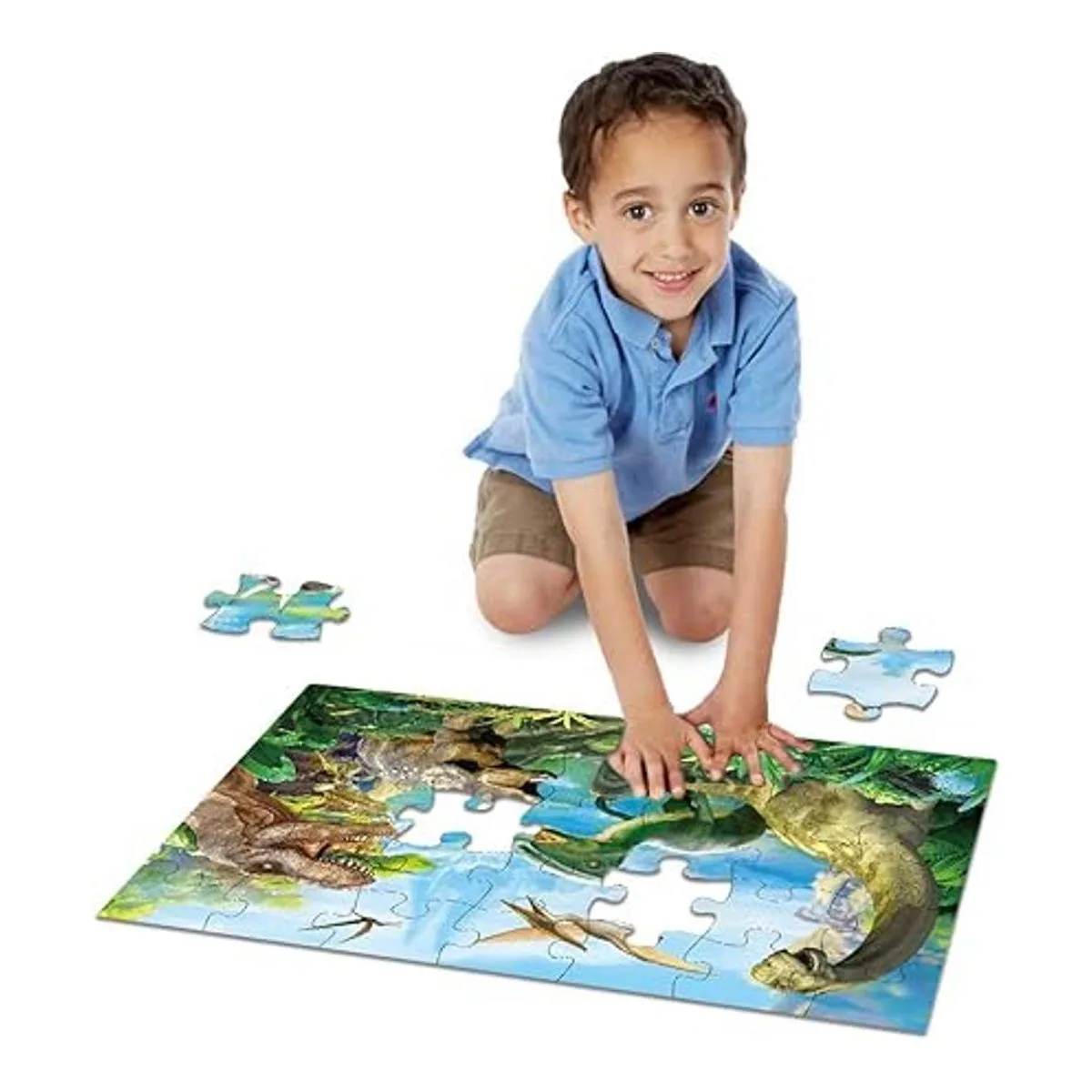 Rompecabezas de dinosaurio para niños de 3 a 5 años 4 a 8_6