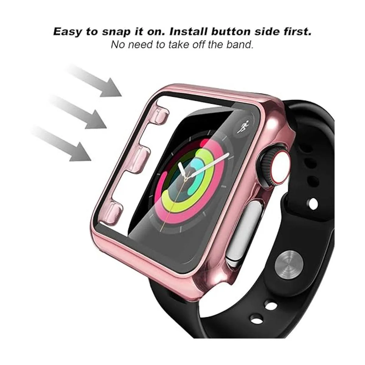 Secbolt Funda compatible con Apple Watch de 1.496 in con_4
