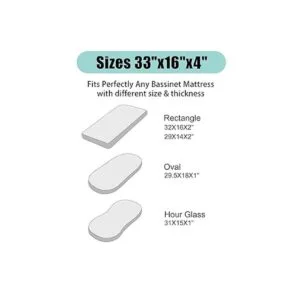 TILLYOU Set de 2 sábanas de punto de jersey para moisés_3