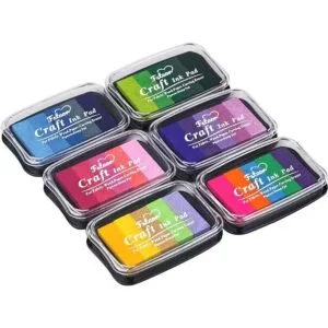 Fstaor Craft Almohadilla de tinta grande para sellos de