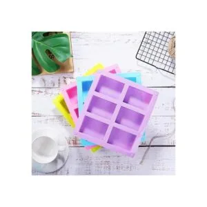 TDHDIKE Paquete de 4 moldes rectangulares de silicona para