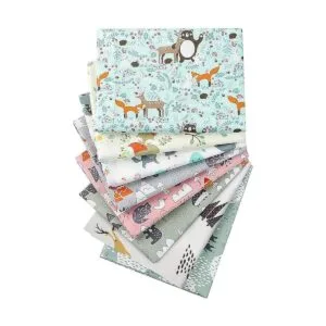 Aubliss 8 paquetes de tela gruesa de 100 algodón de 20 x_2