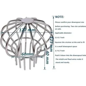 Baitaihem Cubierta de drenaje de acero inoxidable 304 para_3