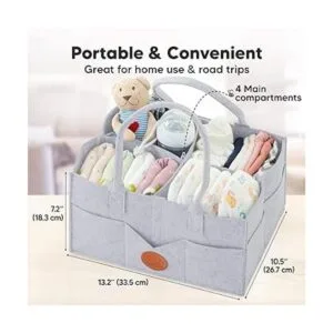 Organizador de pañales para bebé organizador grande para_2