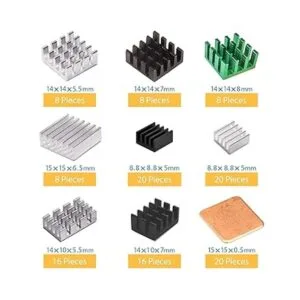 Easycargo Kit de disipador de calor de 9 tamaños de cobre_2