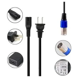 Abakoo Cargador de batería para Jazzy Shoprider GoGo_4