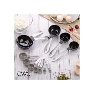 Cook with Color juego de tazas y cucharas medidoras con_2