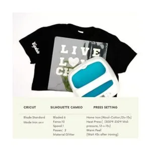 FANSGUAR Vinilo termotransferible con purpurina HTV de 12_4