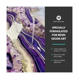 MEYSPRING Gemstones Collection Polvo de mica para resina_4