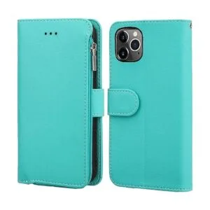 KIHUWEY Funda tipo cartera para iPhone 12 Pro Max piel_3