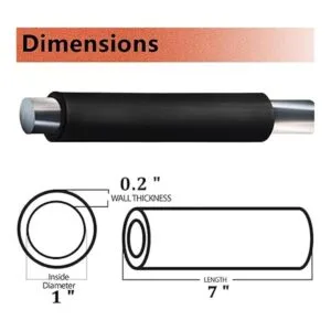 1 par de empuñaduras de espuma NPVC cómoda y duradera_2
