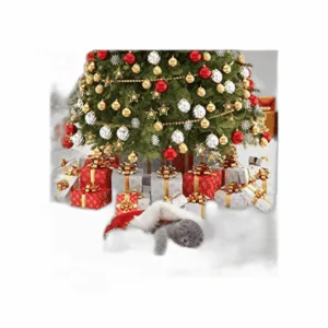 TOBEHIGHER falda para árbol de Navidad