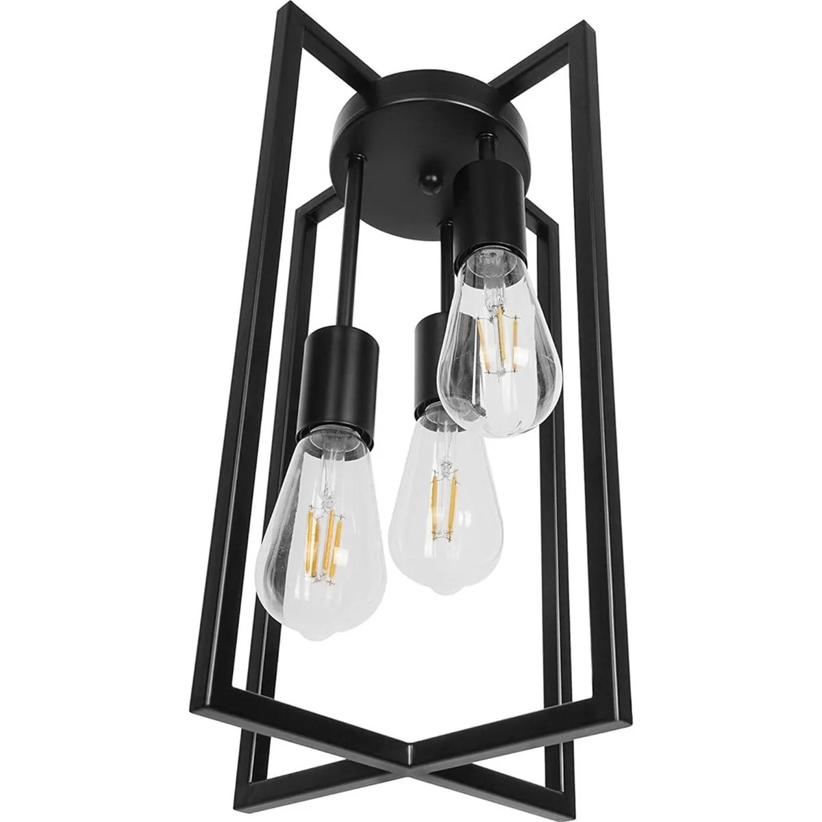 Iluminación colgante industrial moderna de estilo rústico_3