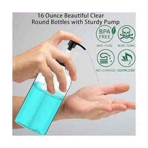 Dispensador de botellas de plástico vacías paquete de 4_4