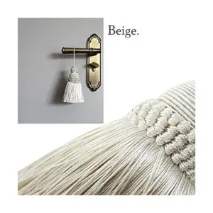 Fenghuangwu Borla colorida borla para llaves accesorios_3