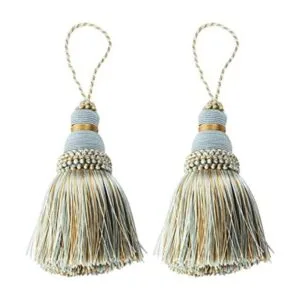 Fenghuangwu Borla colorida borla para llaves accesorios_1