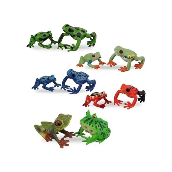 TOYMANY Figuras de juguete de rana figuras de animales_4