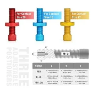 IWISS Herramienta de crimpado Deutsch Solid Contacts AWG_5