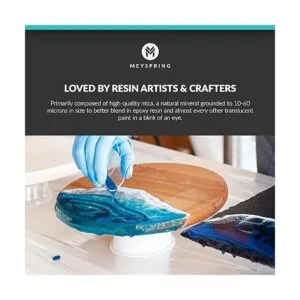 MEYSPRING Gemstones Collection Polvo de mica para resina_5