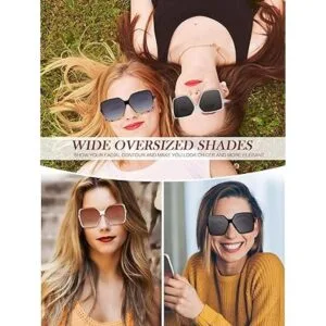 6 pares de gafas de sol cuadradas de gran tamaño_5