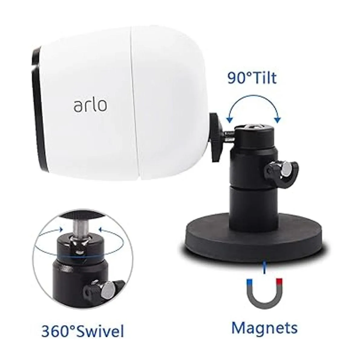 Soporte magnético de pared para cámara Arlo Pro 3 Arlo