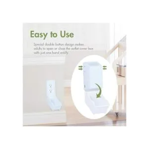 EUDEMON Caja de seguridad para enchufes eléctricos para_4