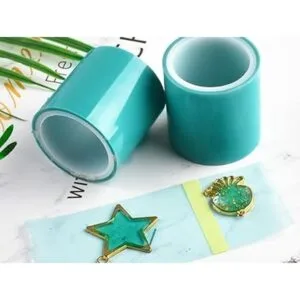 Cinta adhesiva verde UV de papel pegajoso sin costuras_3