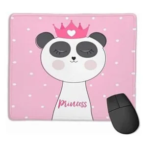 Alfombrilla de ratón personalizada con diseño de panda y_1