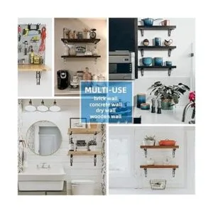 Soportes de estante plegables de 16 pulgadas bisagras