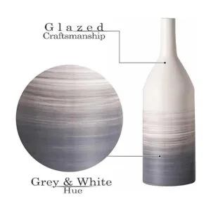 TERESAS COLLECTIONS Moderno jarrón de cerámica para_3