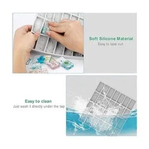 Moldes profesionales de dominó para fundición de resina_5