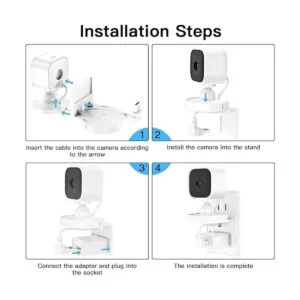 Koroao Paquete de 2 soportes de pared con salida de CA_2