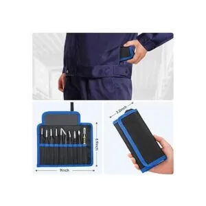 Juego de 10 pinzas de precisión kit de pinzas de alta